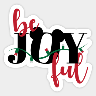 Be Joyful Sticker